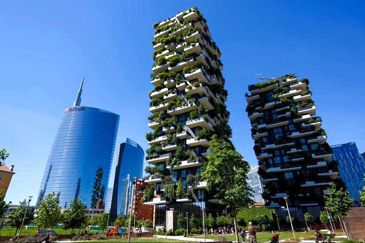 جنگل عمودی در دل میلان